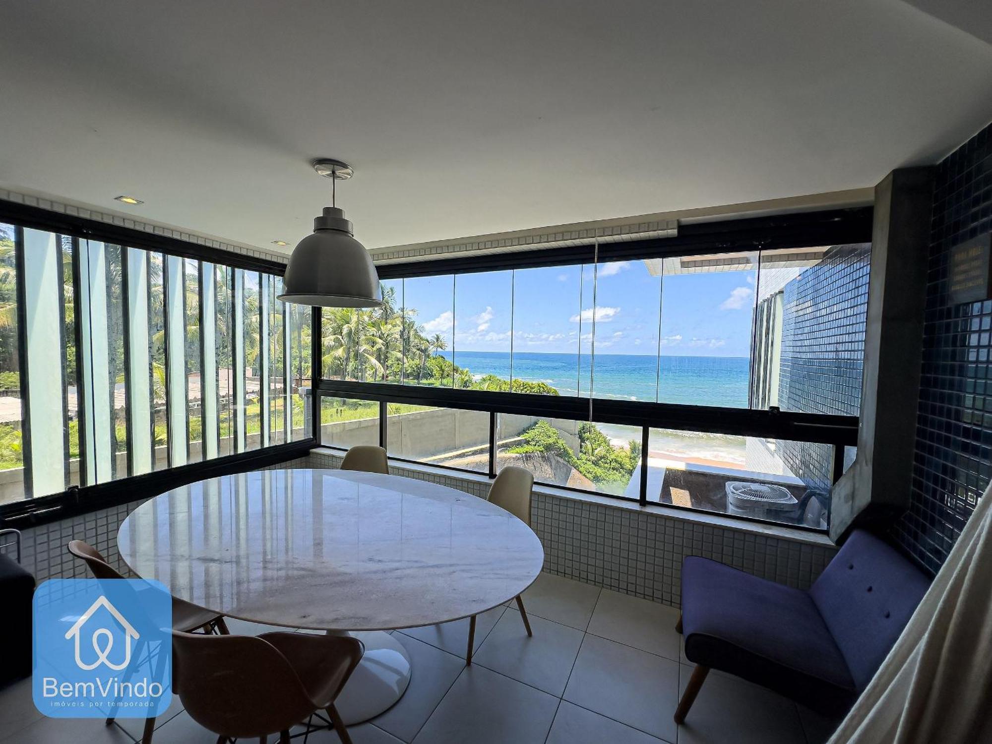סלבאדור Apartamento Completo Com Vista Mar E Pe Na Areia מראה חיצוני תמונה